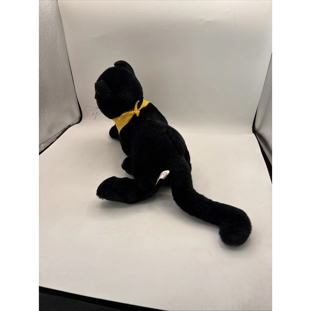 Newbury Park Panther Mascot Push Stuffed Animal